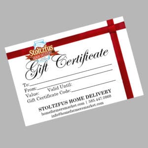 Gift Certificate 262