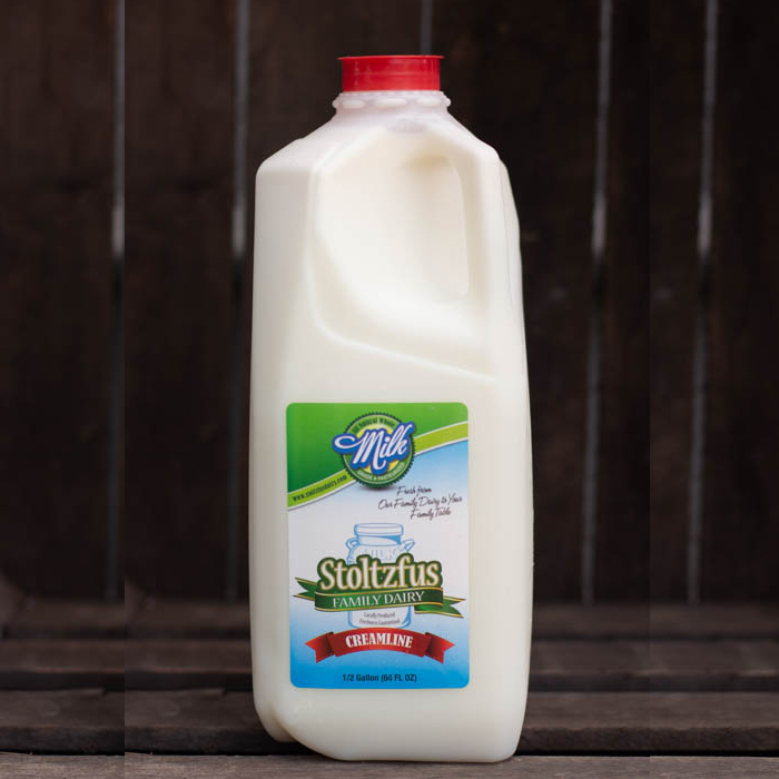 Creamline Whole Milk Half Gallon Stoltzfus Home Delivery