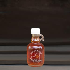 New York Pure Maple Syrup Glass 8.5 fluid ounces 314