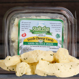 Sour Cream & Onion Cheese Curds 250